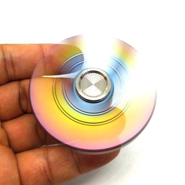ハンドスピナー フィジェットスピナー（チタン製） ストレス解消 ADHD
