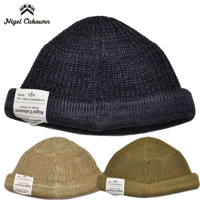 NIGEL CABOURN（ナイジェルケーボン） キャップ BEANIE COTTON