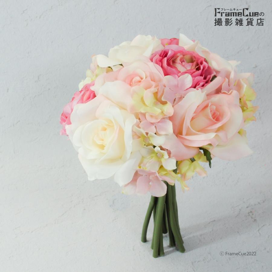 東京堂 MAGIQ スイートミックスブーケ ピンク 造花 アートフラワー