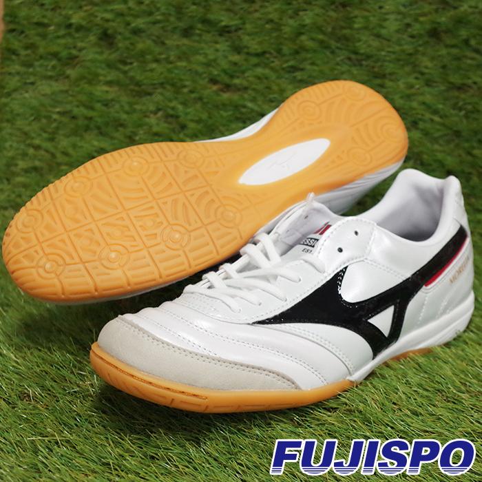 モレリア IN(Q1GA170009)ミズノ フットサルシューズ ホワイト×ブラック