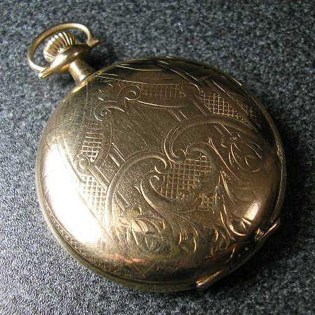 WALTHAM（ウォルサム） ウォルサム彫金入りハンターケース、手巻き