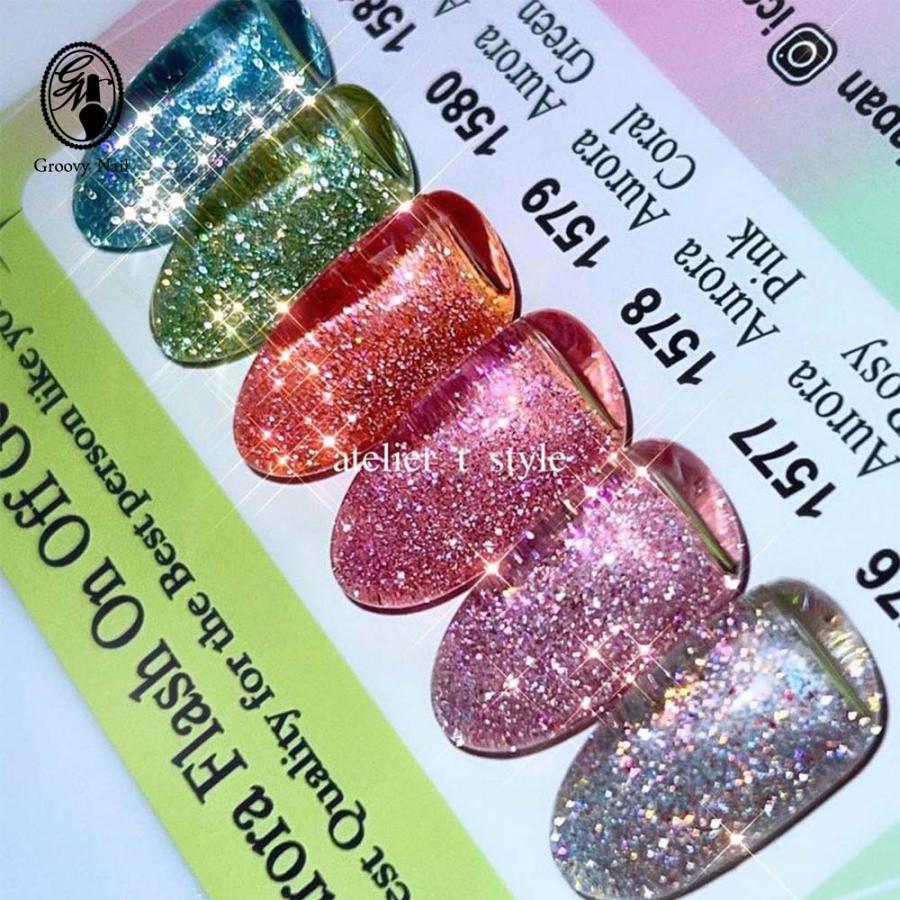 アイスジェル ICE GEL A BLACK オーロラフラッシュオンオフジェル 3g