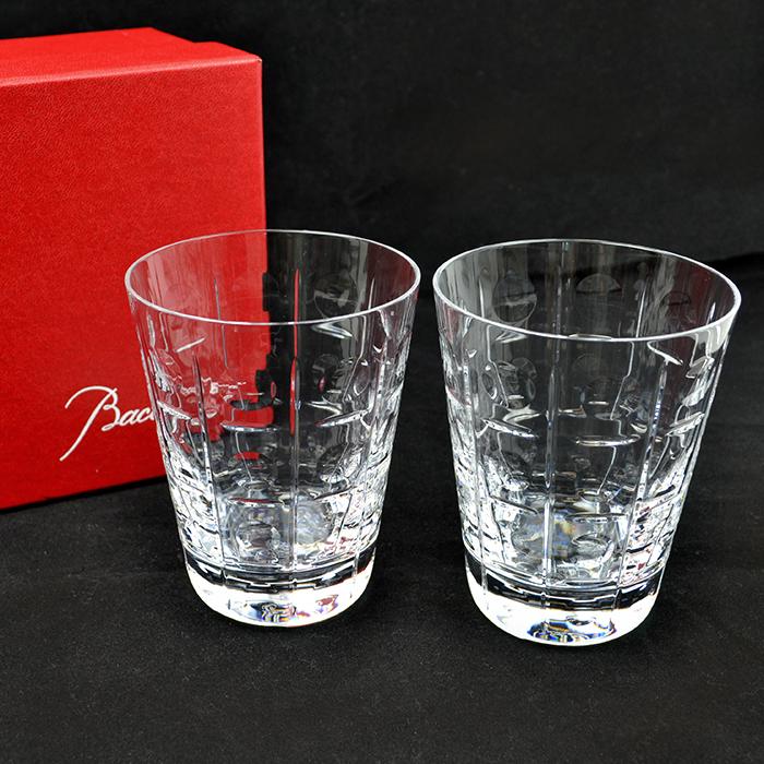 エキノックス Baccarat バカラ ロックグラス タンブラー グラス 2点