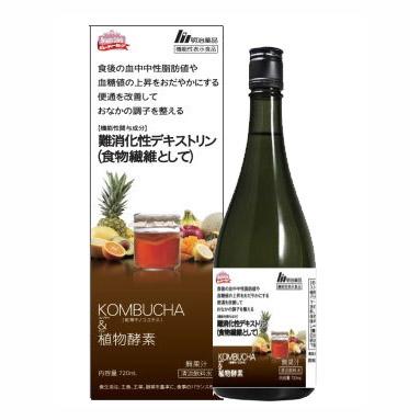 機能性表示食品】 KOMBUCHA（コンブチャ）&植物酵素 720mL : ヘルス