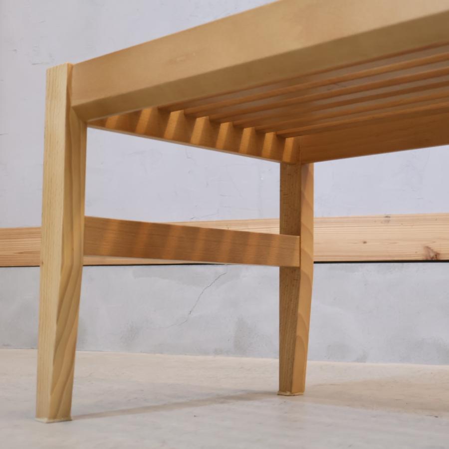 KEYUCA ケユカ モスコ スライドローテーブル ナチュラル 伸長式