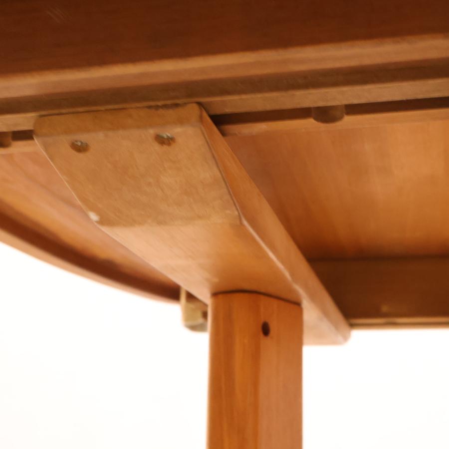 d-scan ディースキャン チーク材 伸長式 ダイニングテーブル