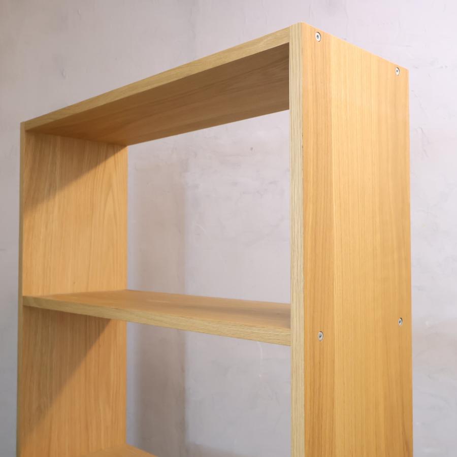 無印良品（MUJI） オーク材 スタッキングシェルフ ワイド・5段