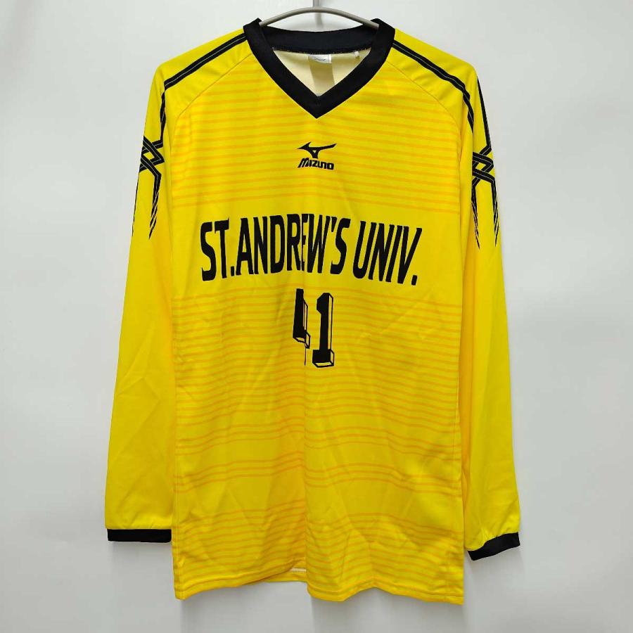 中古】ミズノ 桃山学院大学 サッカー部 ユニフォーム #41 長袖 L