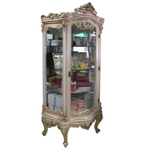 ロココ調 猫脚 キャビネット 1901 オープン記念 輸入家具 お引き取り