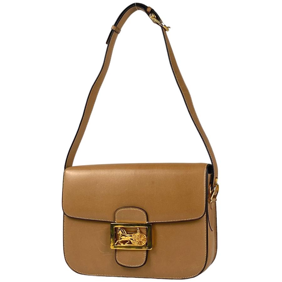 CELINE（セリーヌ） 馬車金具 ショルダーバッグ ロゴ 肩掛け
