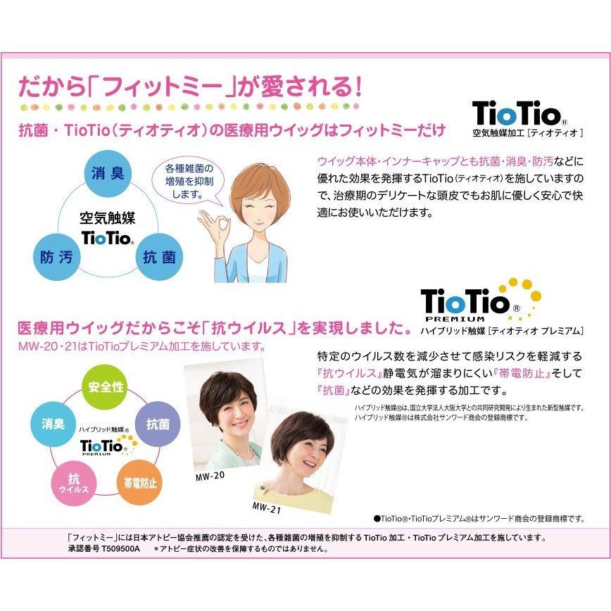 レオンカ フィットミー 医療用 ウイッグ MW-21 インナーキャップ 2枚付