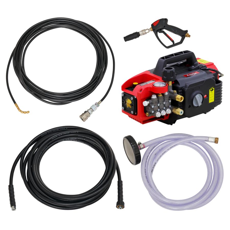 アサダ 高圧洗浄機 ポータブル電動 100V 8/60P HD0860P : かんだ