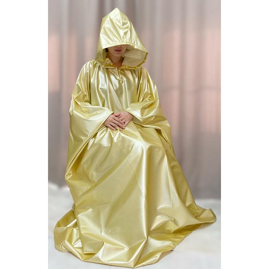 帽子付きのヨモギ蒸しマント 、ボータン式コットンよもぎ蒸し専用服