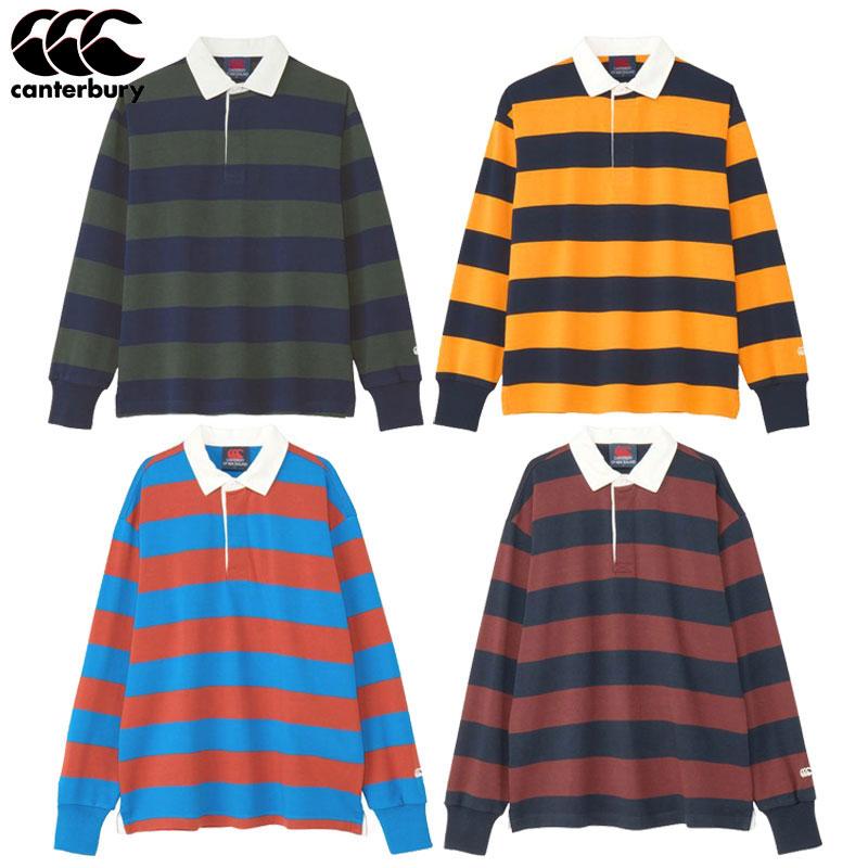 カンタベリー（Canterbury） ラガーシャツ 2.5インチストライプ