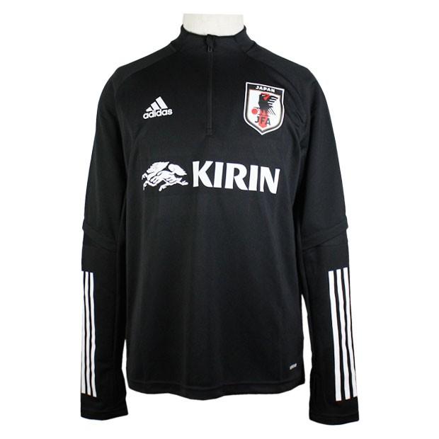 adidas（アディダス） サッカー日本代表 トレーニングトップ ブラック