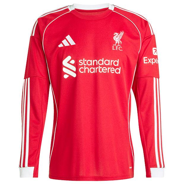 adidas（アディダス） リバプール 25-26 ホーム 長袖レプリカ