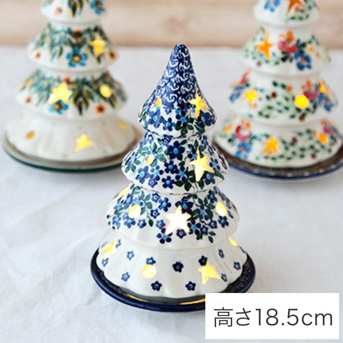 クリスマスツリー(M0911-B20B)【ポーリッシュポタリー[ポーランド食器