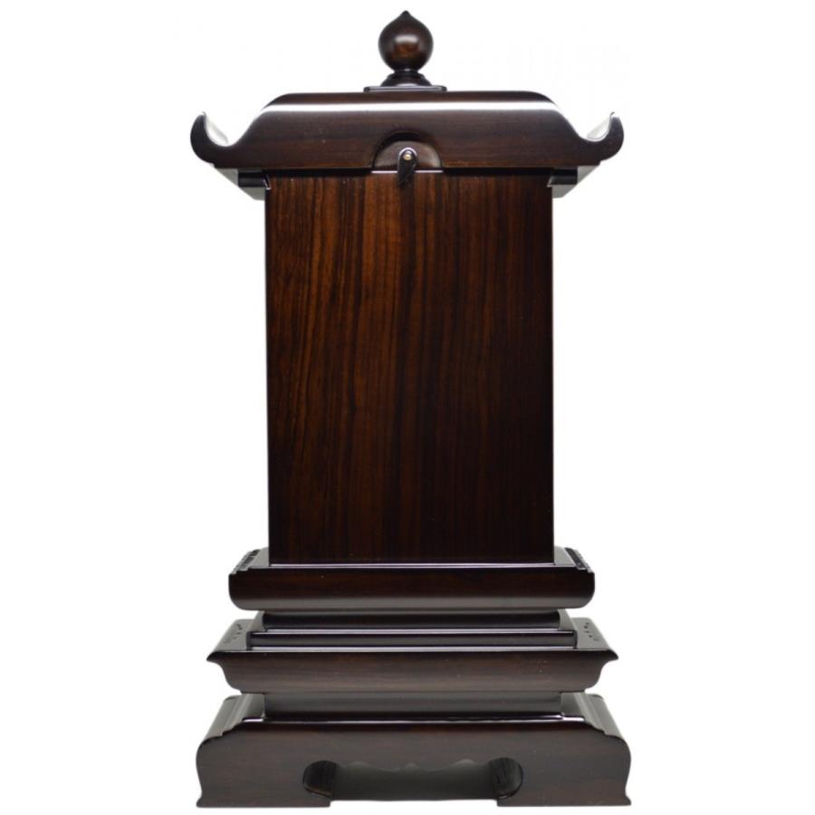 位牌 繰り出し位牌 雲二重二間回出 6.0寸 黒檀・紫檀 先祖代々之霊位