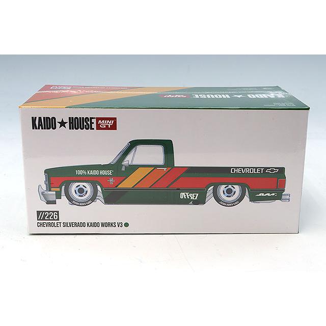 KAIDO HOUSE x TSM ミニGT 1/64 シボレー シルバラード WORKS V3 左