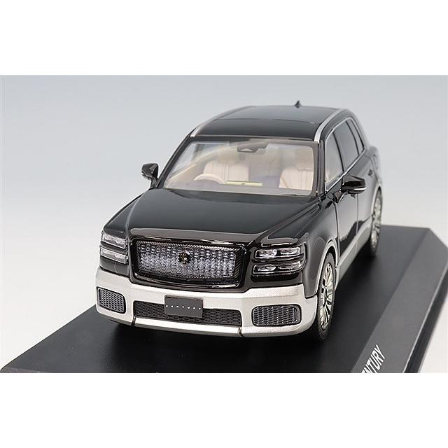 京商 1/43 トヨタ センチュリー 麟鳳(ブラック/シルバー)/フロマージュ