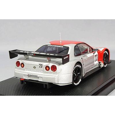 ミニカー/完成品 エブロP4 1/43 日産 スカイライン GT-R R34 JGTC 2003