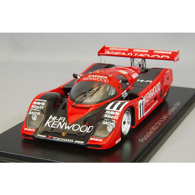 スパーク 1/43 ポルシェ 962 CK 6 1991 ルマン24H #11 M.ロイター/H
