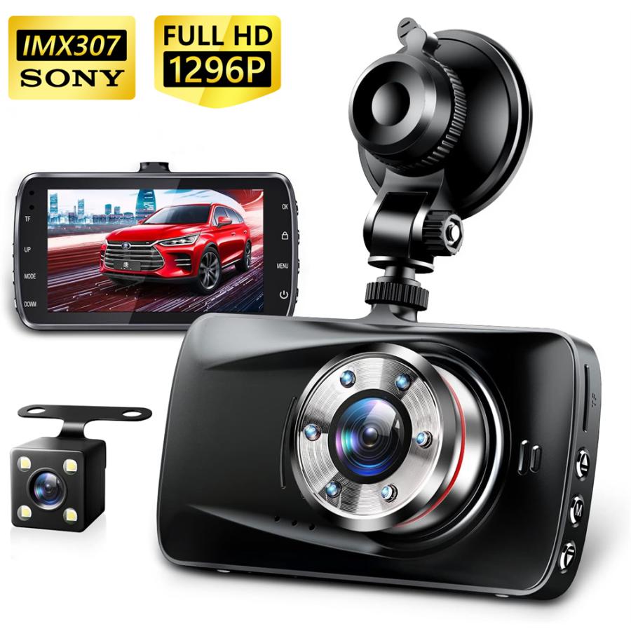 革新版& Sonyセンサー】 ドライブレコーダー 前後カメラ 赤外線補助