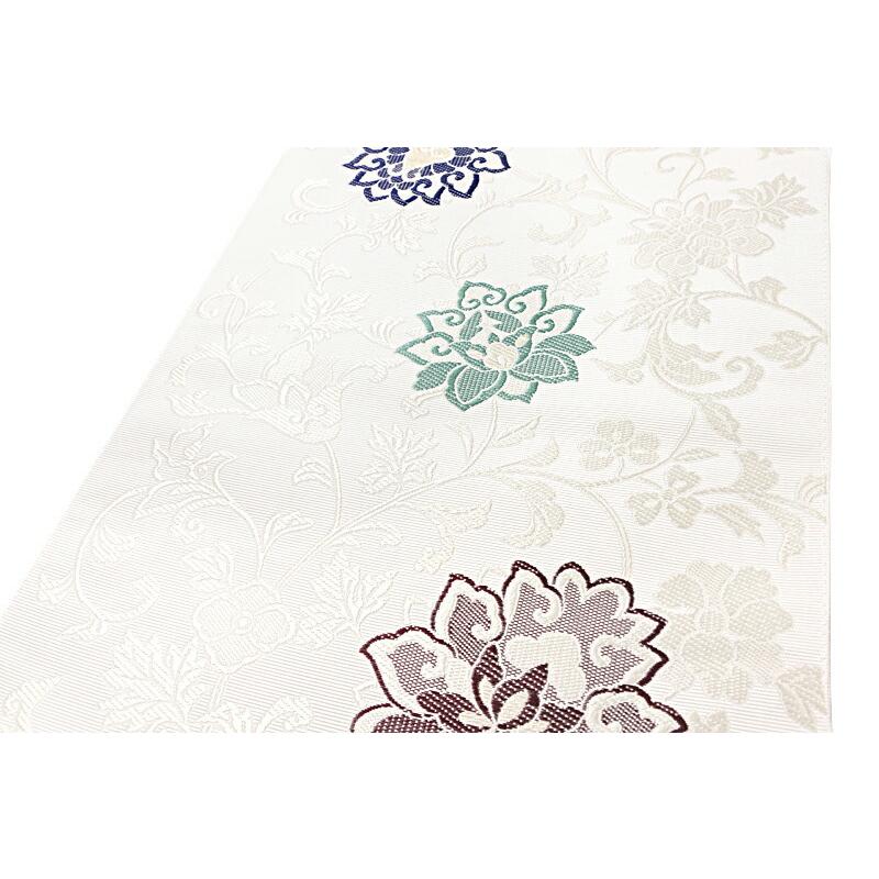 名古屋帯 博多織 本場筑前博多織 井上絹織 正絹 八寸 八寸名古屋帯