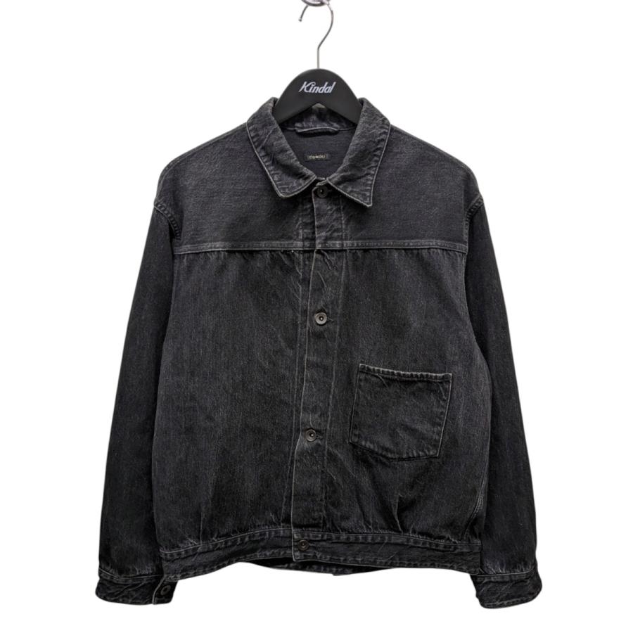 COMOLI / デニム ジャケット (BLACK) 2 25ss comoli サイズ2 デニム