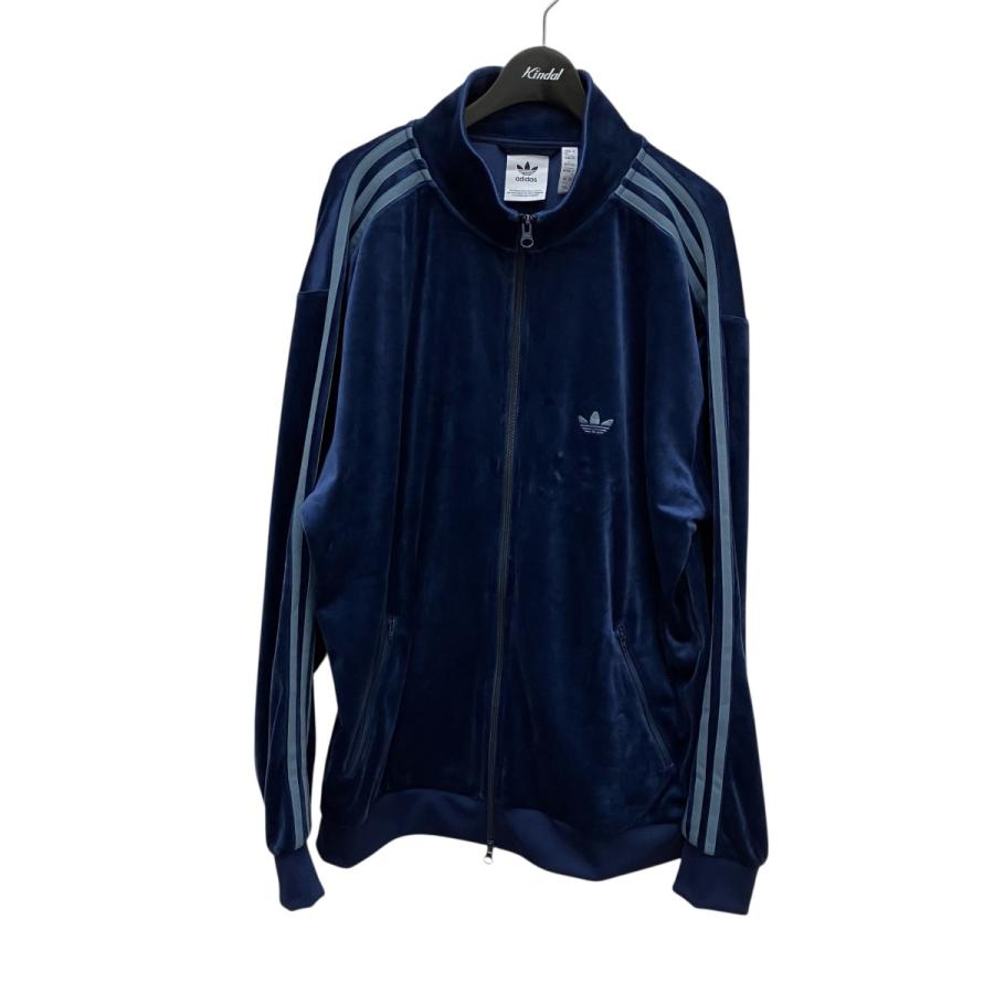 adidas（アディダス） ベロアトラックジャケット JM2269 ネイビー