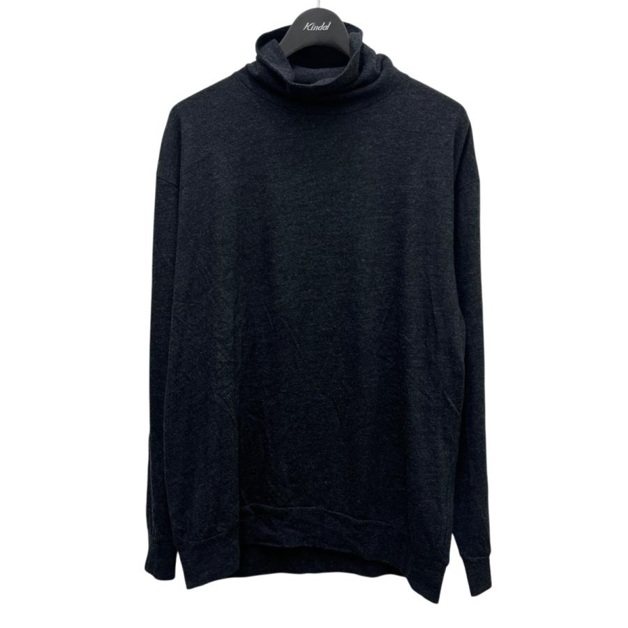 COMOLI（コモリ） ウール天竺長袖タートルネックカットソー W03-05016