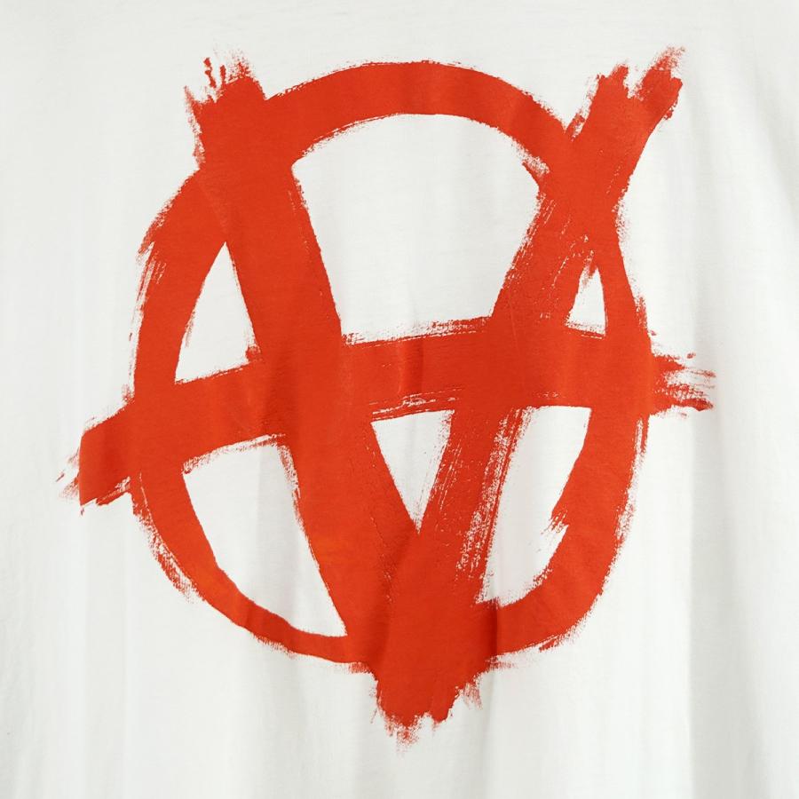 値下げ】VETEMENTS 21SS ANARCHY GOTHIC LOGO T-SHIRT ロゴ アナーキー