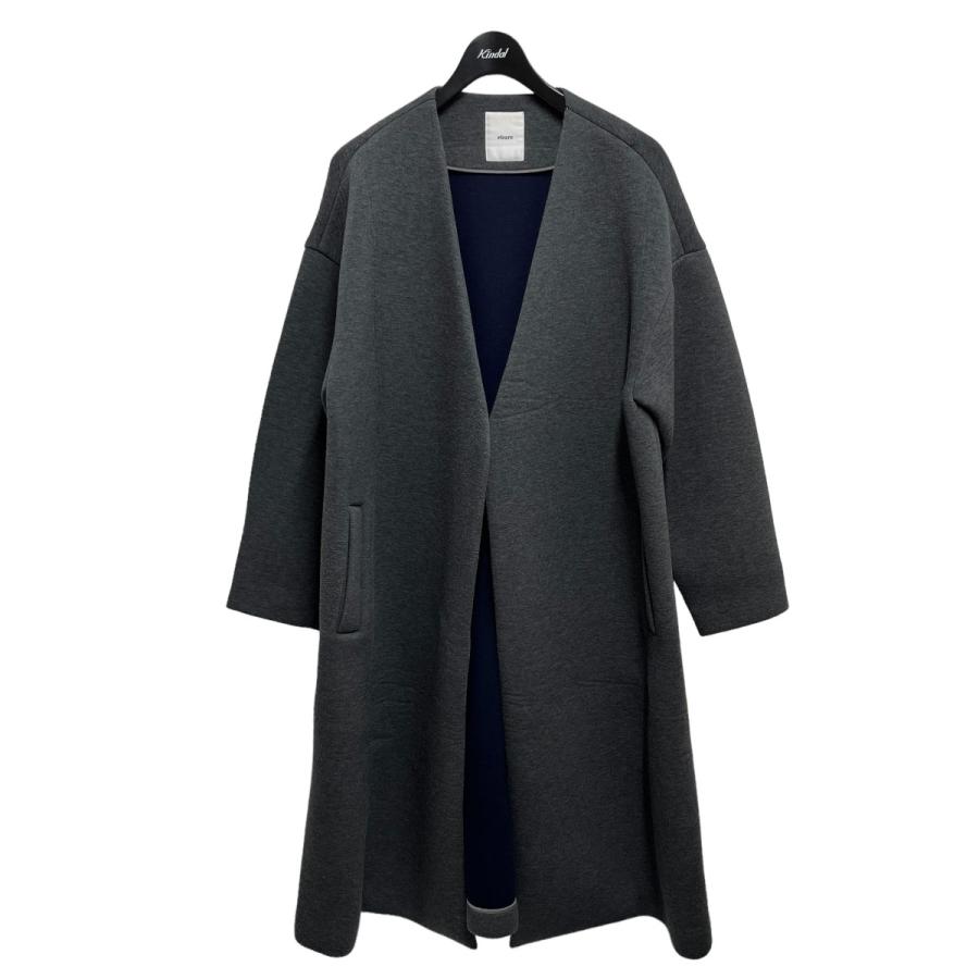 ebure 【値下げ】EBURE ボンディングコート グレー サイズ：38