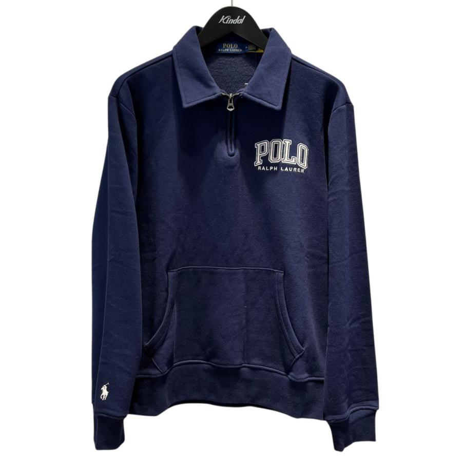 POLO RALPH LAUREN（ポロ・ラルフローレン） ロゴ刺繍 裏起毛 ハーフ