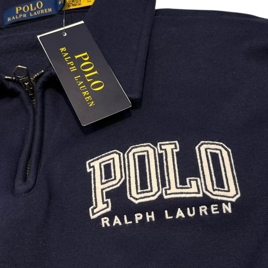POLO RALPH LAUREN（ポロ・ラルフローレン） ロゴ刺繍 裏起毛 ハーフ