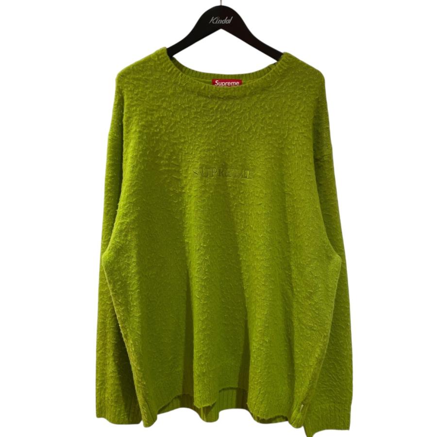 Supreme（シュプリーム） Supreme 23AW PILLED SWEATER ニット 黄緑