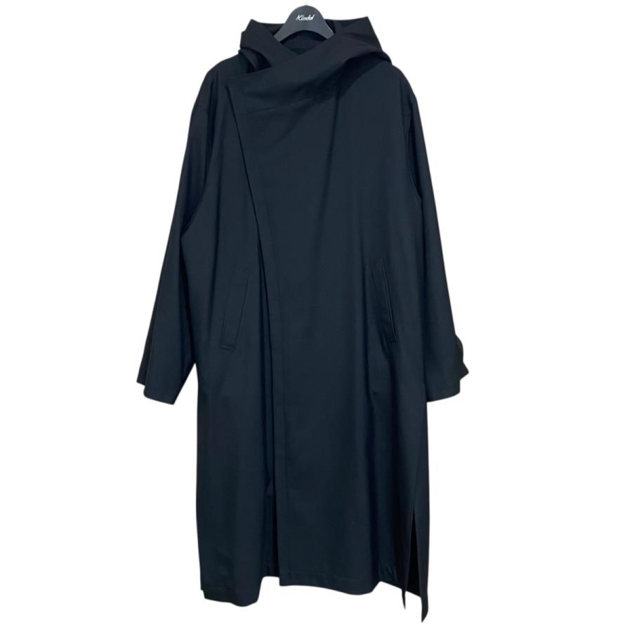 Ground Y グラウンドワイ GROUND Y Gabardine Double long hoodie coat