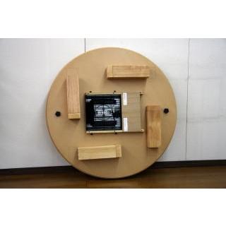 こたつ 家具調こたつ コタツ マリン 円形 丸型 110cm丸 リビング