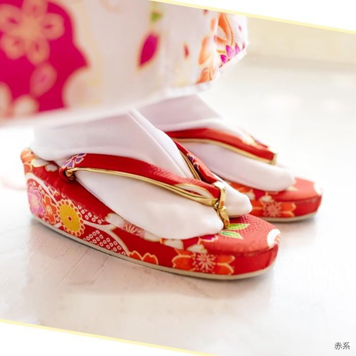 KYOETSU（京越） 七五三 女の子 3歳 草履 ぞうり (草履 女の子 友禅