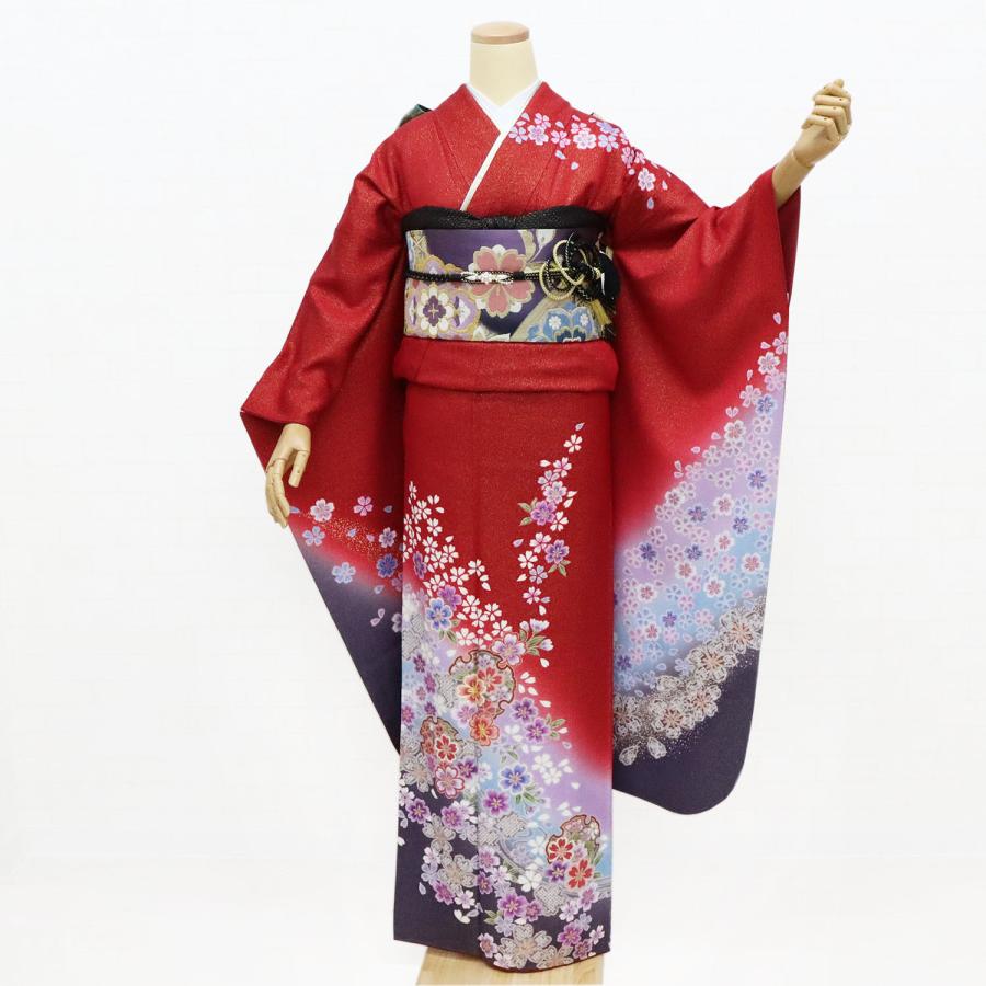 振袖 中古 フルセット 正絹 一式 格安 安い 美品 リサイクル 仕立て