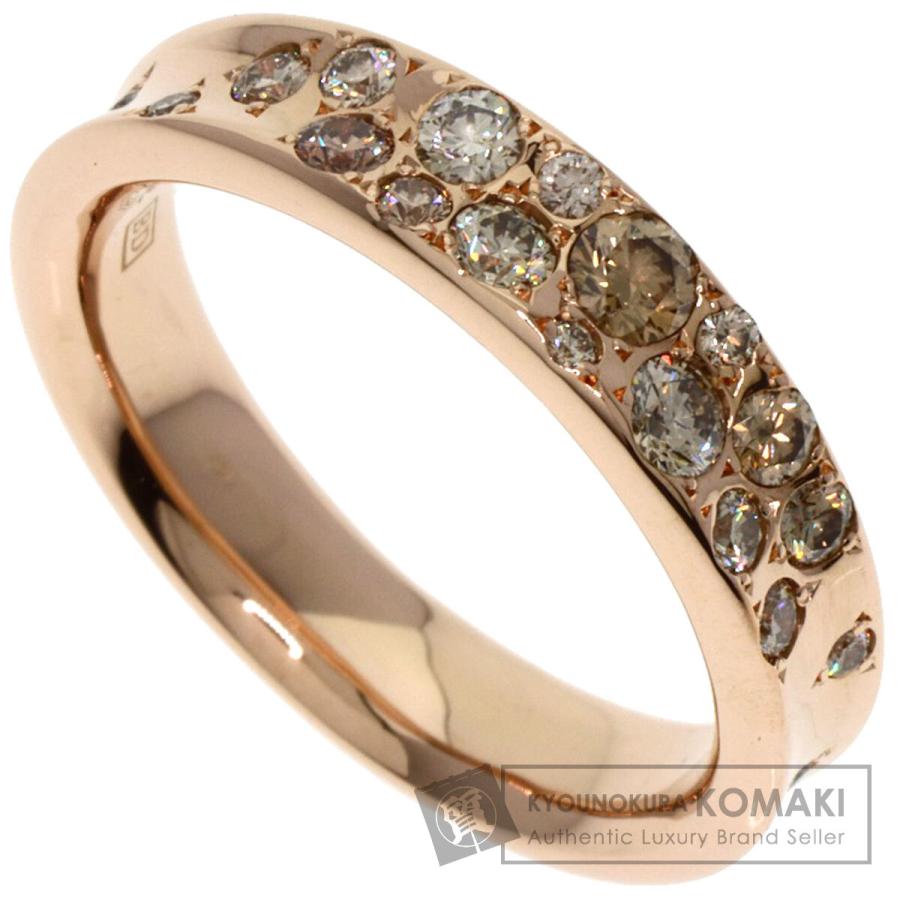Kashikey カシケイ メランジェ ブラウンダイヤモンド リング・指輪 K18