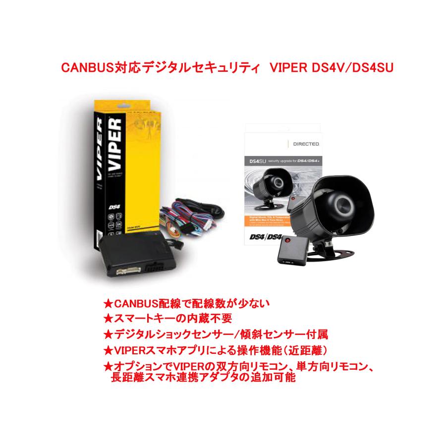 純正 キーレス / スマートキー連動 BTによるスマホ連携 CANBUS対応