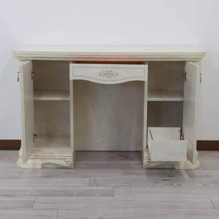 サルタレッリ アマルフィ ドレッサー アイボリー デスク チェスト