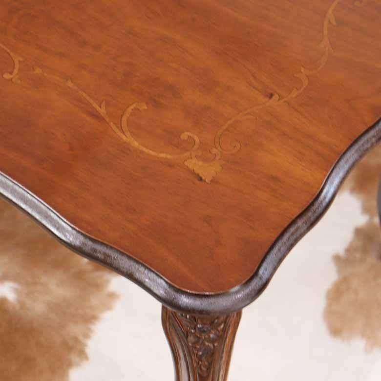 イタリア リビングテーブル 長方形 象嵌 100cm センターテーブル ロー