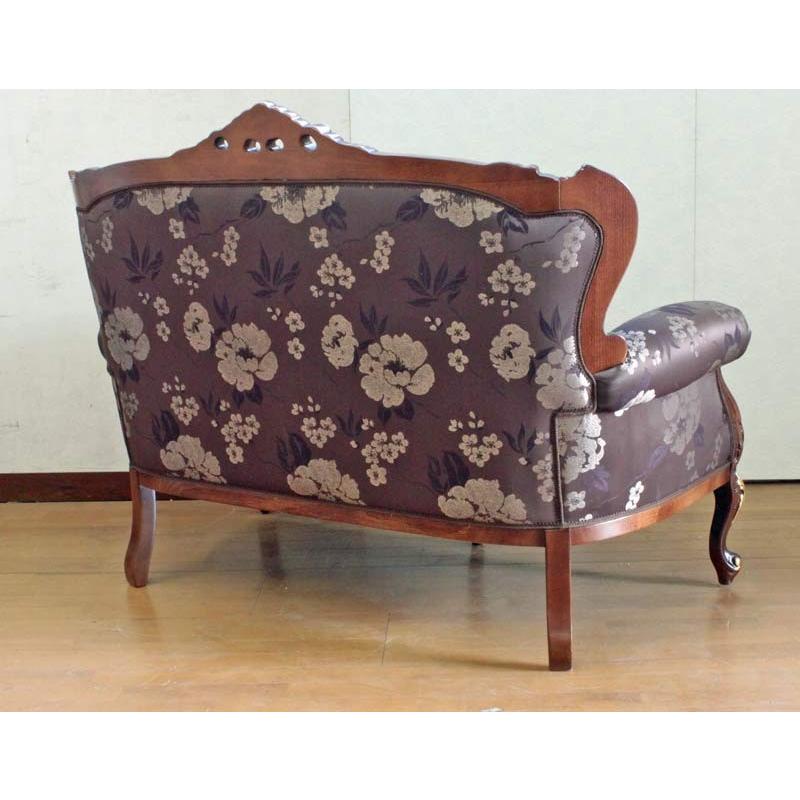 イタリア 2人がけソファ モントリオール 猫脚ソファ 2P ソファ 2人掛け