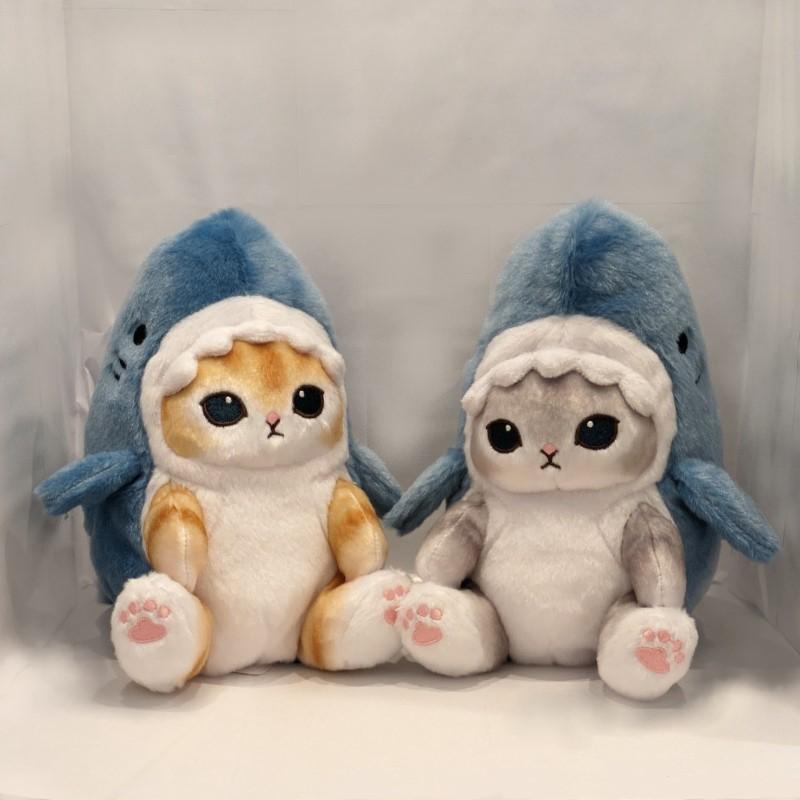 mofusand ぽてたまぬいぐるみ さめにゃん 猫 ぬいぐるみ モフサンド