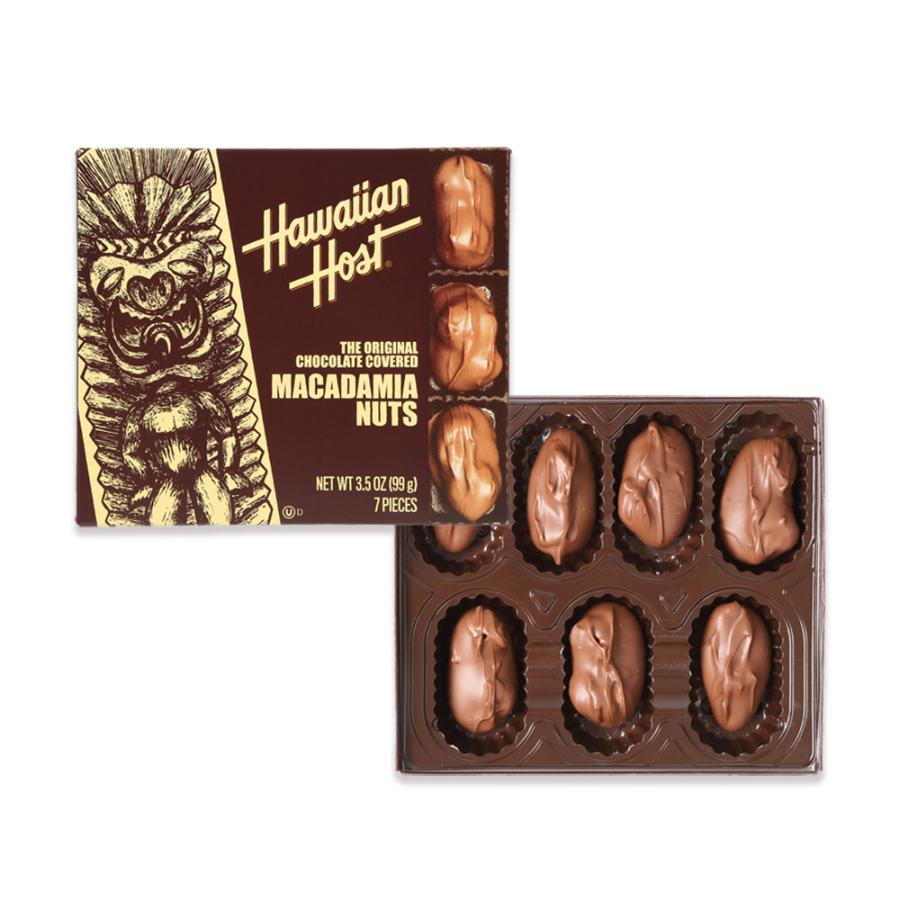 Hawaiian Host ハワイお土産 マカダミアナッツチョコレートTIKI