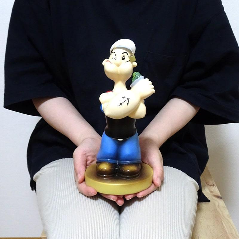 LEDライト ポパイ 置物 ネオン インテリア ヴィンテージ Statue with