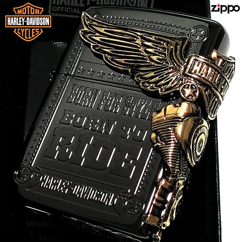 ZIPPO（ジッポー） ライター ハーレーダビッドソン ジッポ ブラック