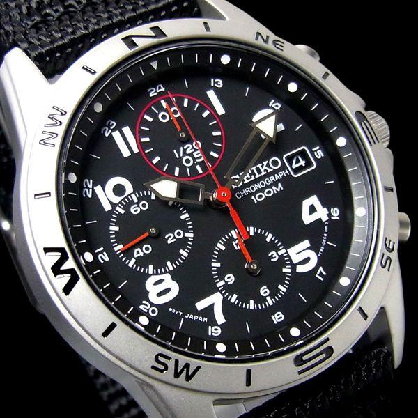 SEIKO（セイコー） クロノグラフ メンズ 腕時計 SND399P : HAPIAN